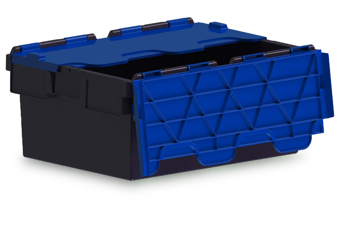 40L Original Totebox Attached Lid Container (600 x 400 x 250h mm)