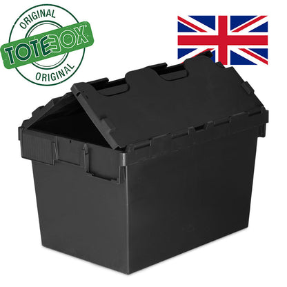 64L Original Totebox Eco Tote Attached Lid Container (600 x 400 x 365h mm)