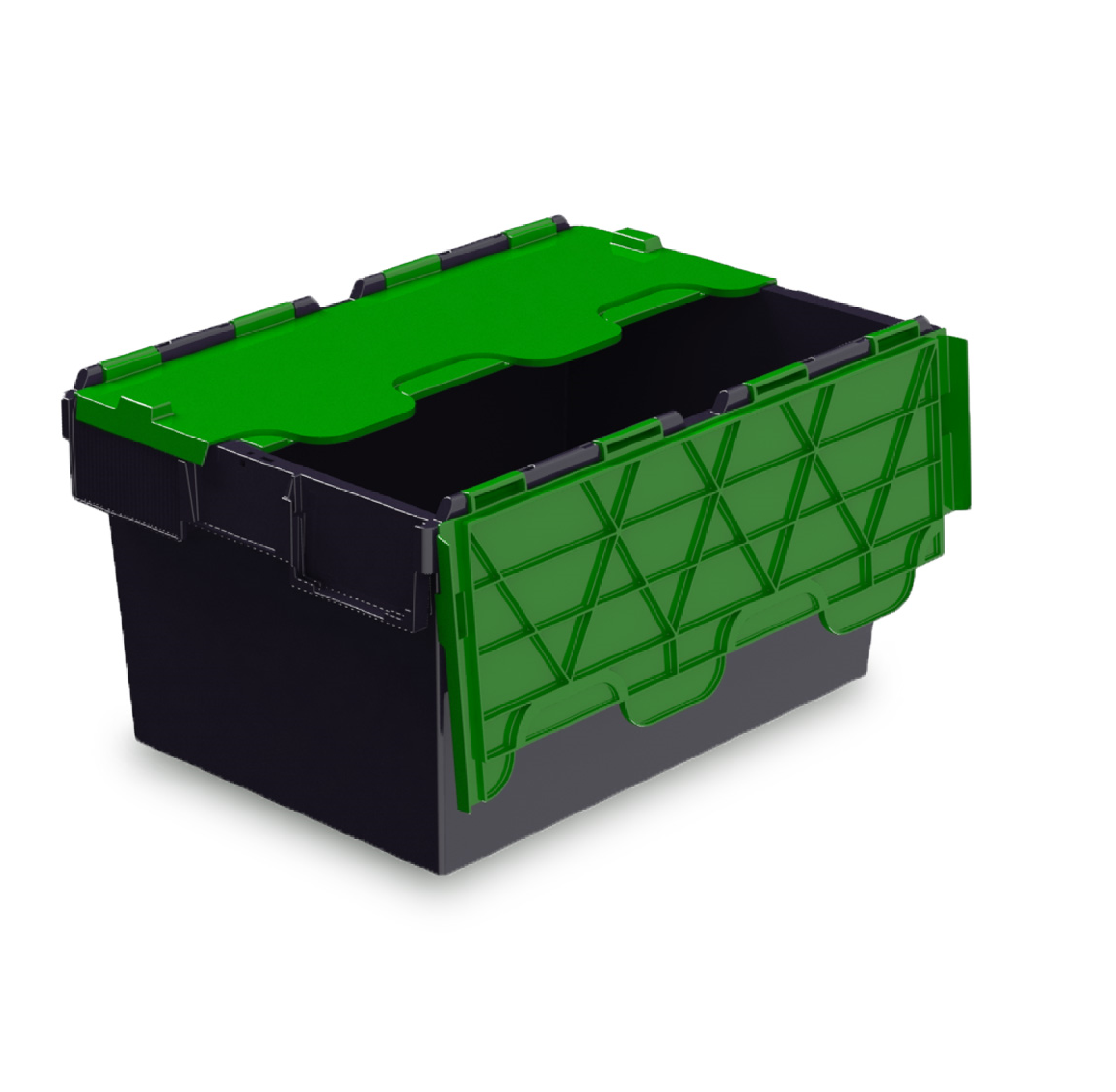 54L Attached Lid Container Original Totebox (600 x 400 x 320h mm)