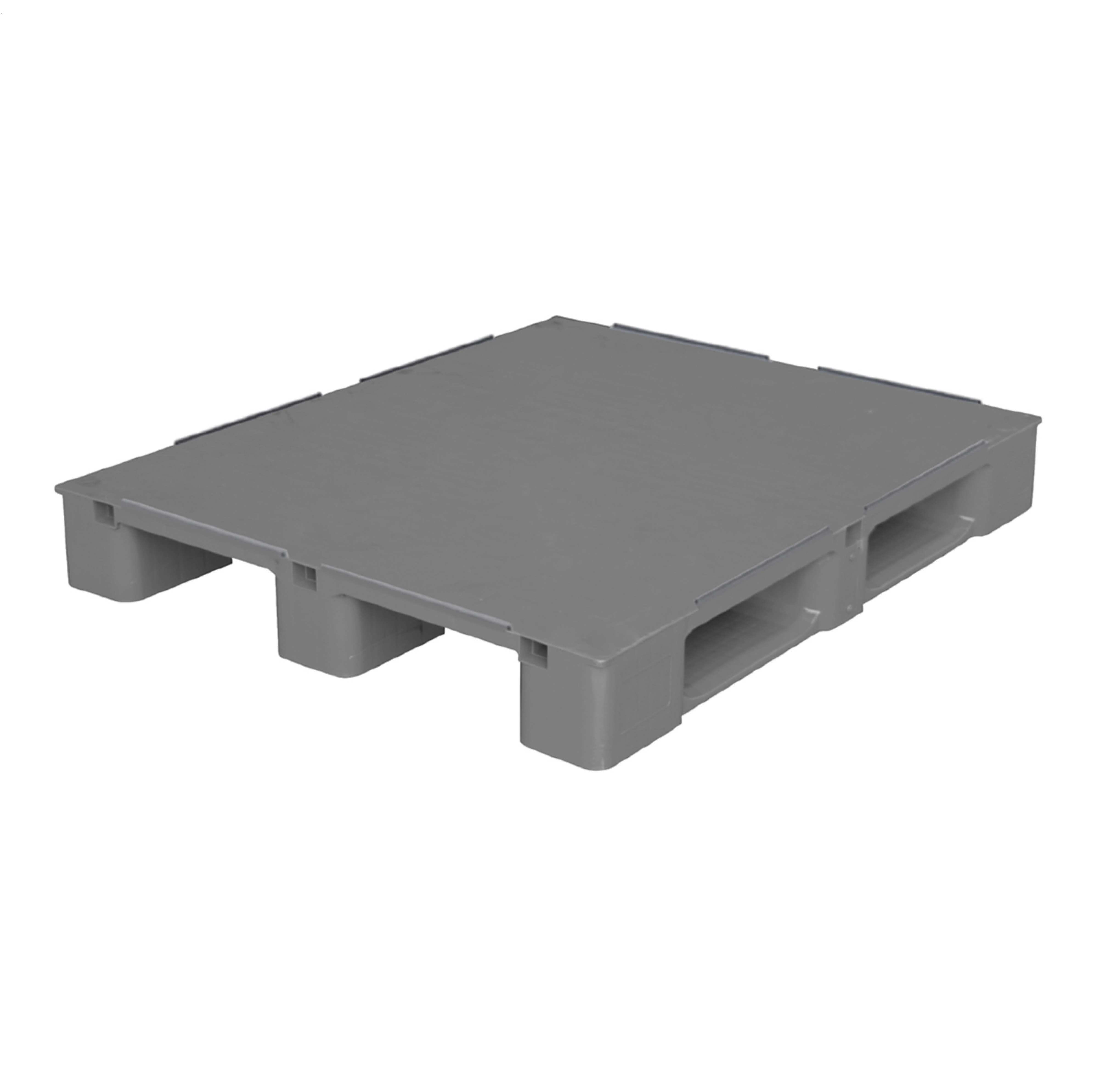 1200 x 1000mm General Purpose Plastic Pallet  Grey