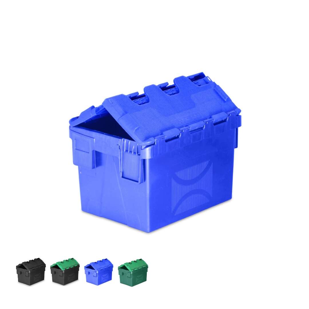 20L Original Totebox Attached Lid Container (400 x 300 x 264h mm)