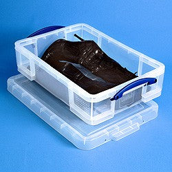 *Bundle of 4* 24.5L Really Useful Plastic Storage Box  (600l x 400w x 155h mm)