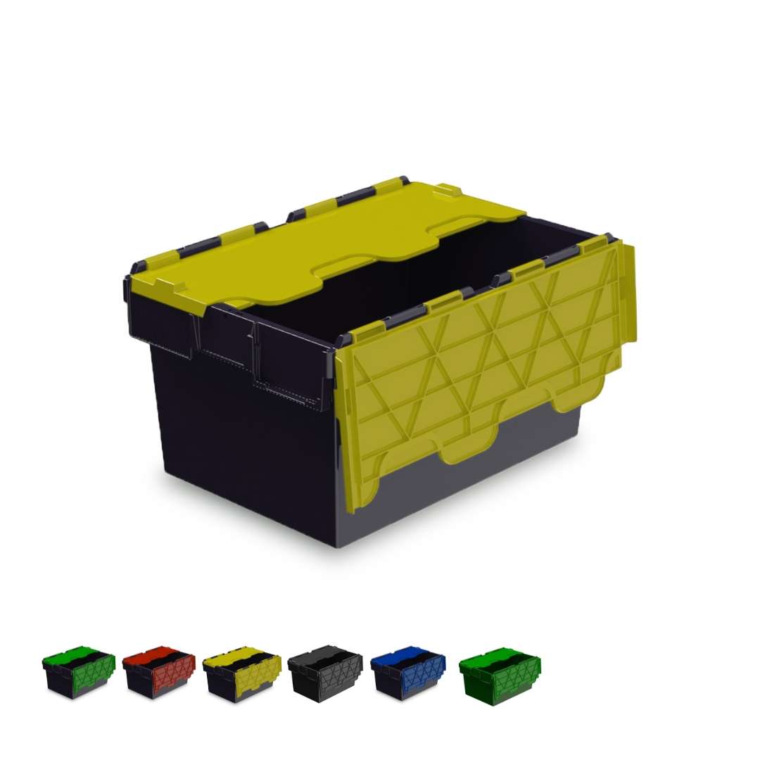 54L Attached Lid Container Original Totebox (600 x 400 x 320h mm)