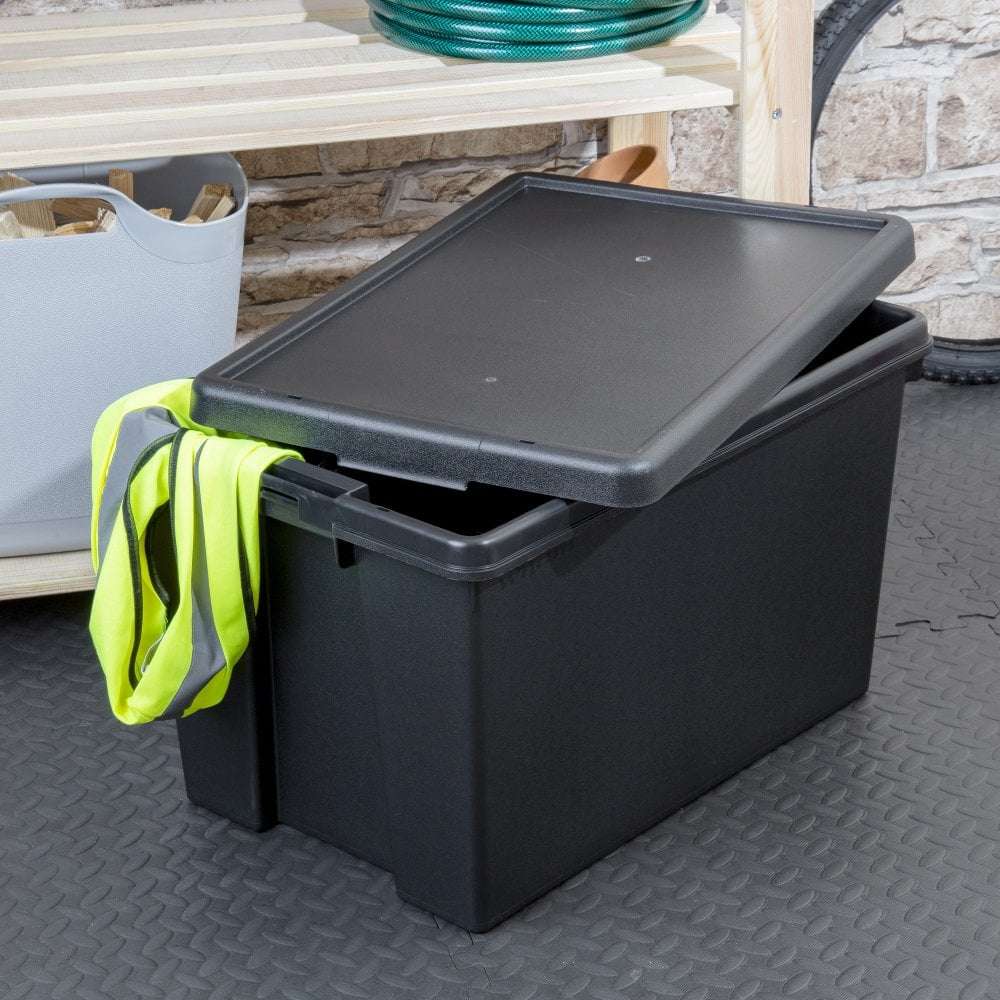 *Pallet of 100* 62 Litre Wham Bam Heavy Duty Recycled Box with Lid