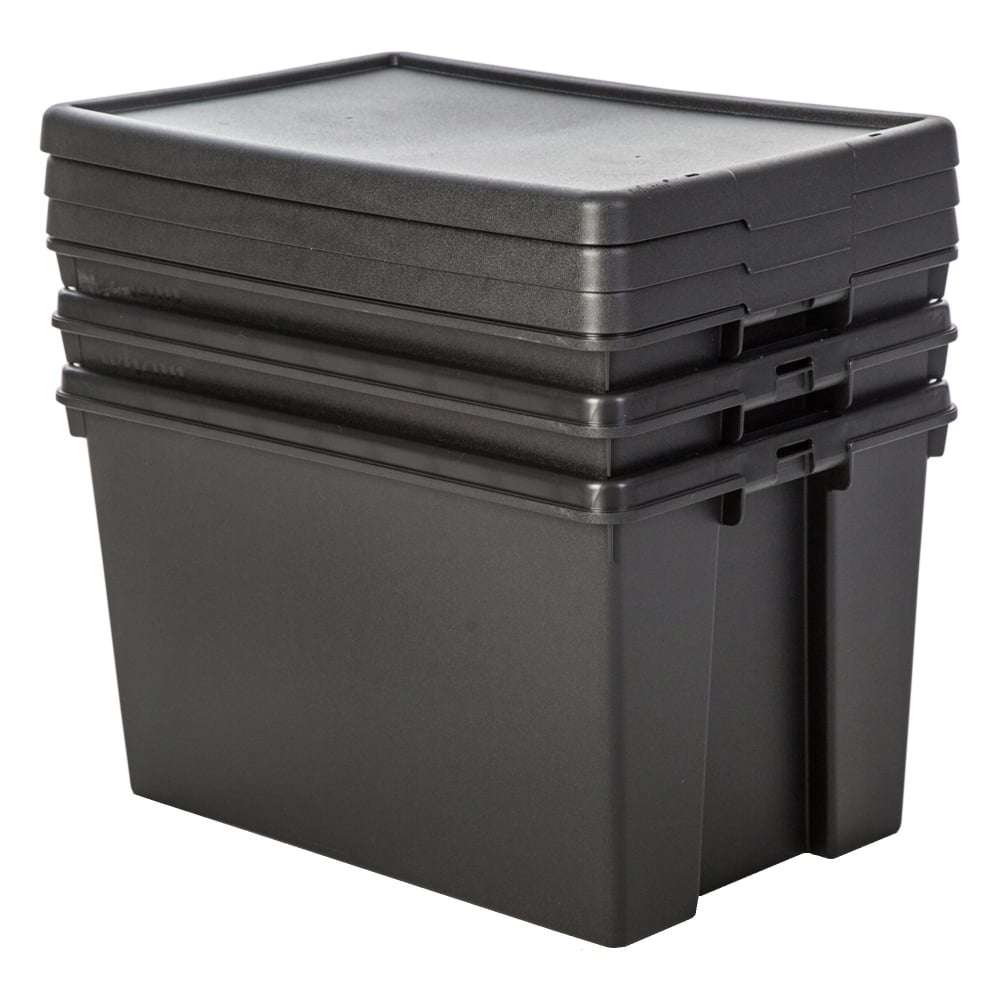 *Pallet of 100* 62 Litre Wham Bam Heavy Duty Recycled Box with Lid