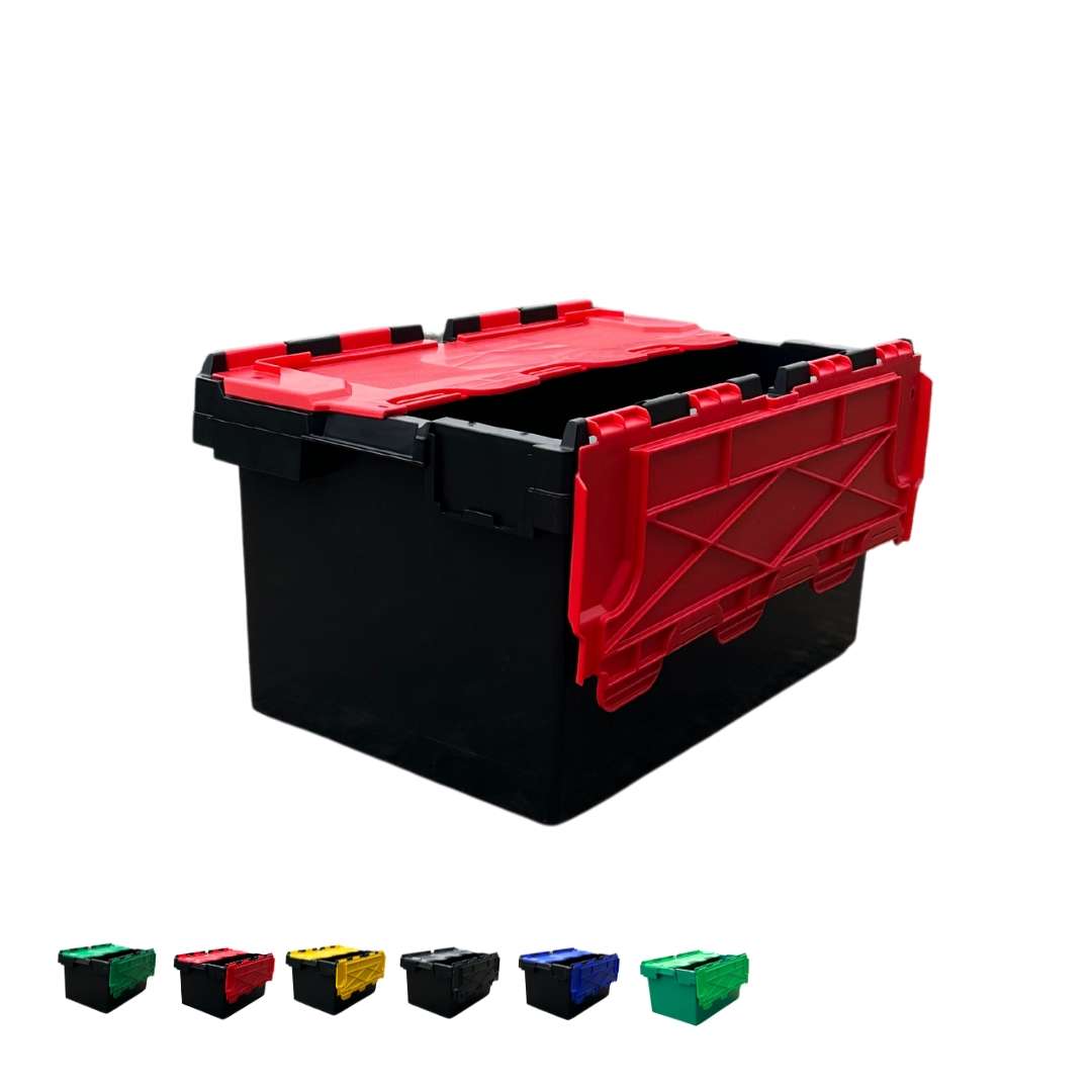 80L Extra Large Attached Lid Container Original Totebox (710 x 460 x 368h mm)