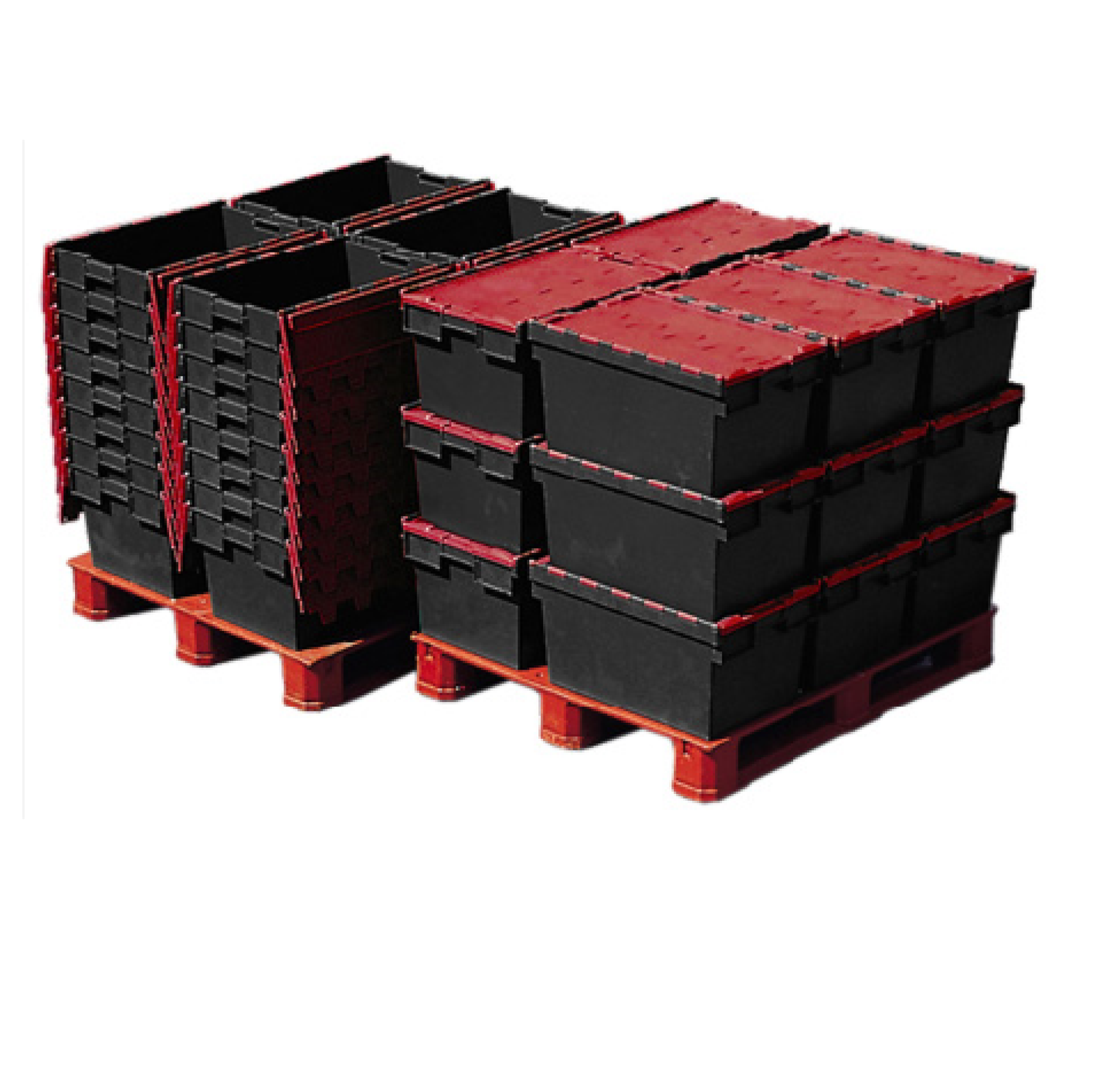 *Pallet of 80*  64L Attached Lid Container Original Totebox (600x400x365mm)