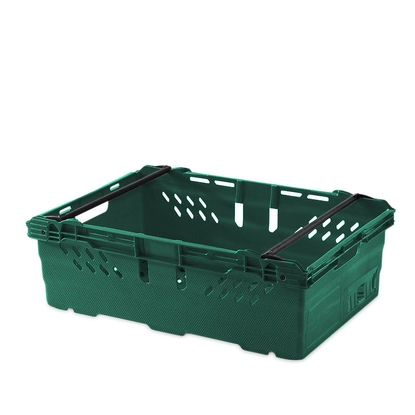 35L Heavy Duty Stacking & Nesting Crate Ventilated (600x400x199mm)