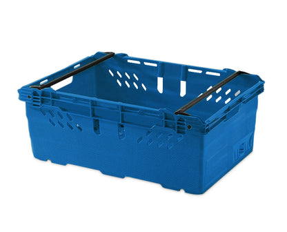 44L Heavy Duty Stacking & Nesting Crate Ventilated (600x400x253mm)