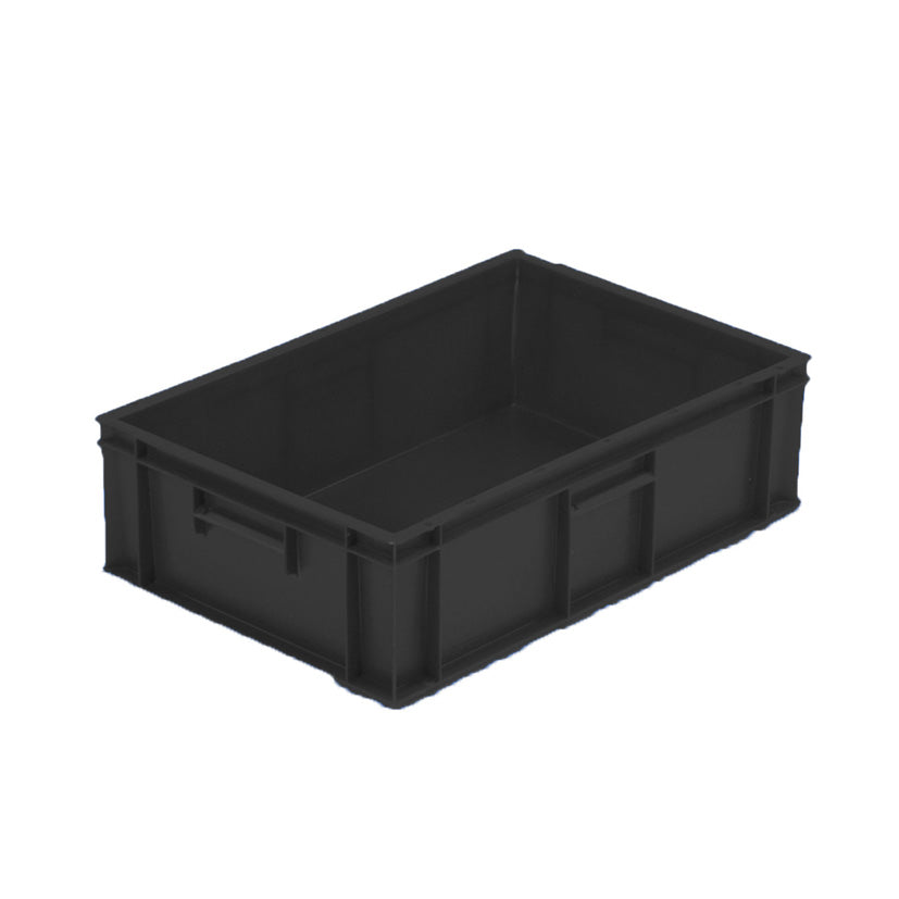 34L Original Totebox Euro Stacking Container (600l x 400w x 175h mm) black