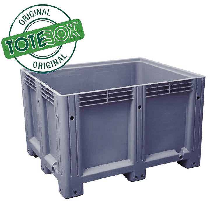 625L Solid Palletbox With Four Feet  (1200l x 1000w x 760h mm)