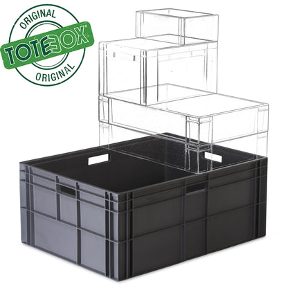 Original Totebox Large Solid Euro Stacking Container 800x600mm footprint