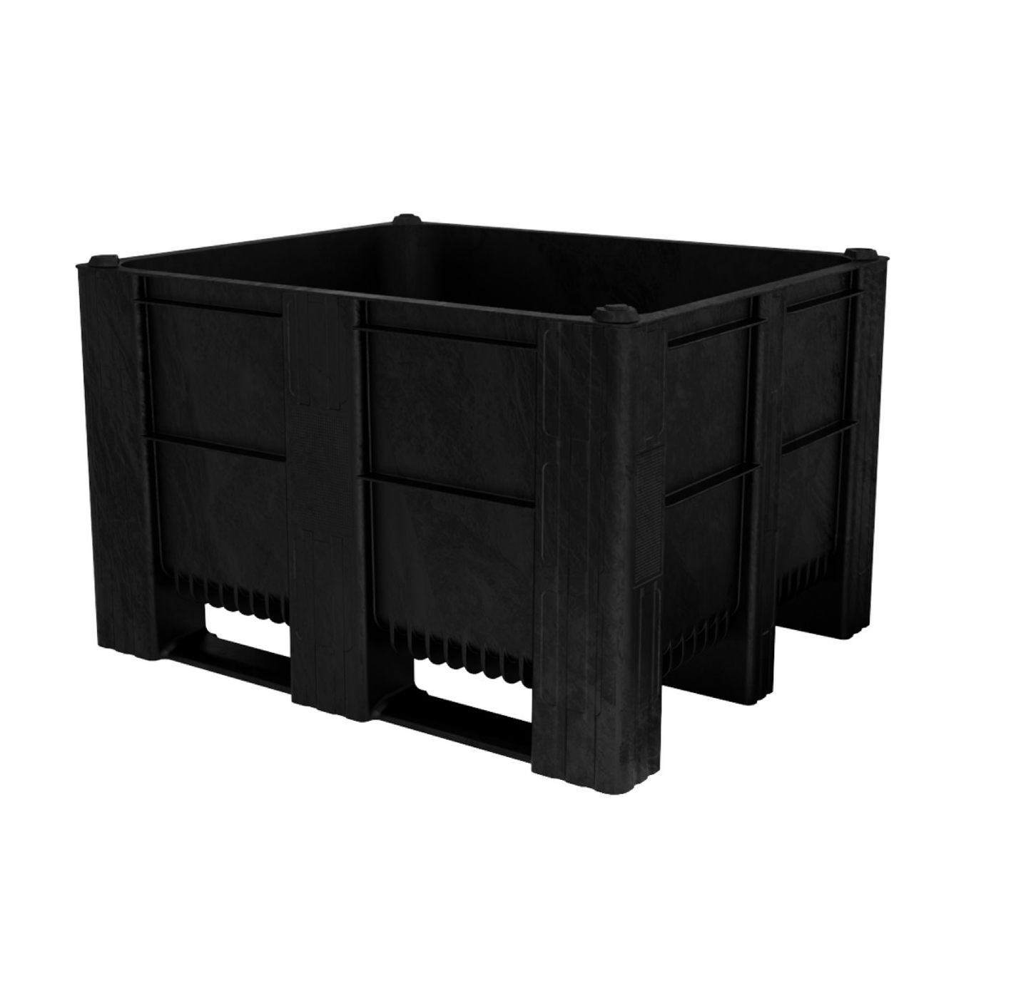 Dolav Ace With Three Runners, 620L (1200l x 1000w x 740h mm) Eco - Black