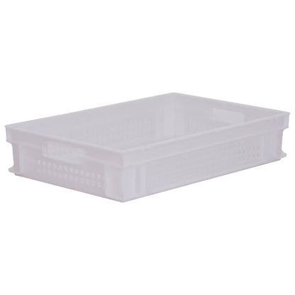 *Bundle of 15* 24L Perforated Euro Stacking Container (600l x 400w x 120h mm) - Various Colours Available