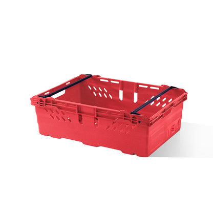 35L Heavy Duty Stacking & Nesting Crate Ventilated (600x400x199mm)